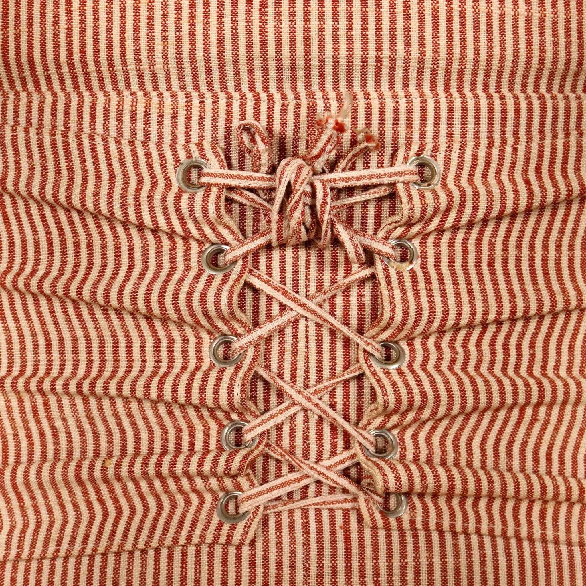 Vintage armchair from the 1970s in wood and fabric, Italy.