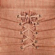 Vintage armchair from the 1970s in wood and fabric, Italy.