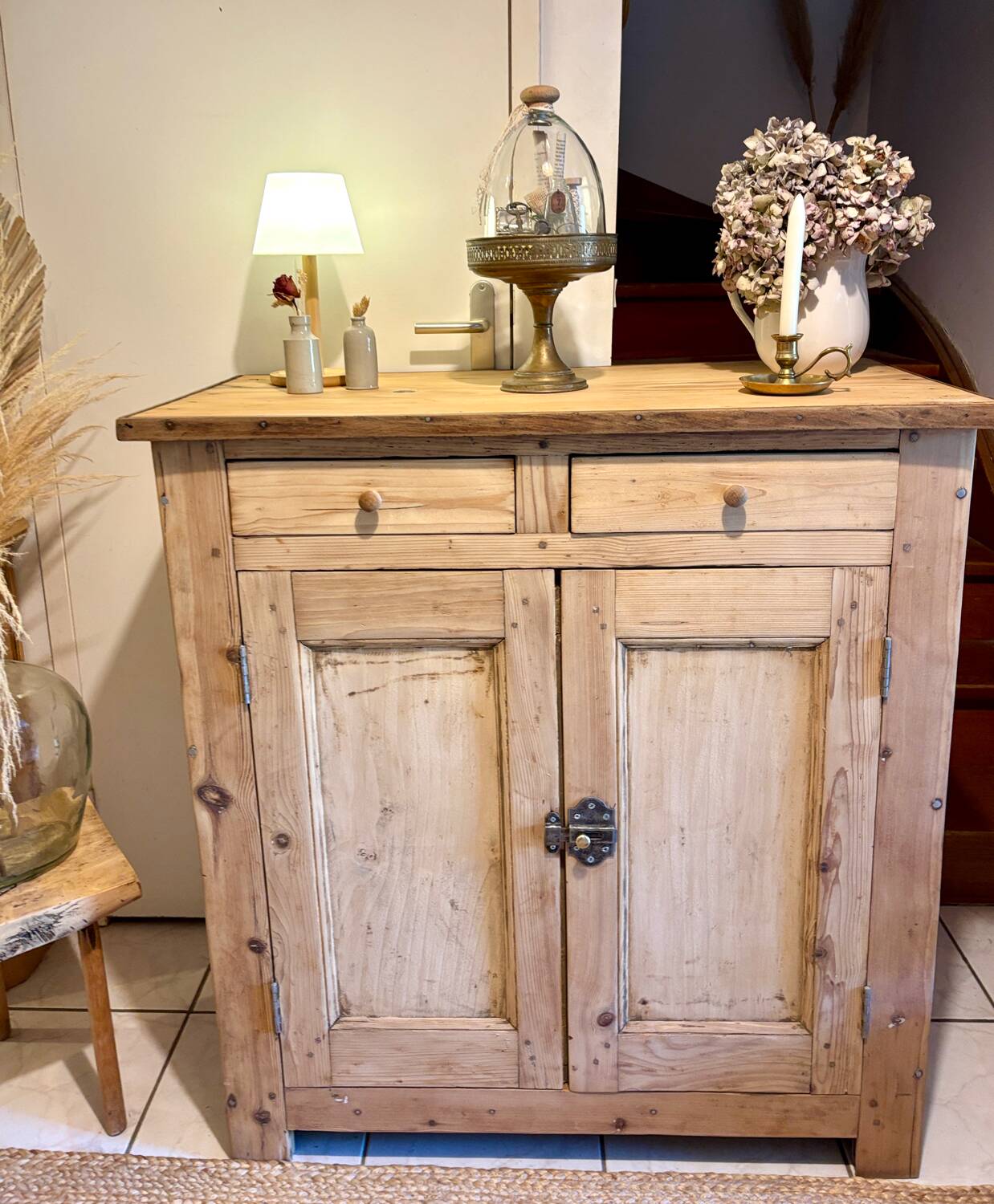 Buffet parisien bois brut