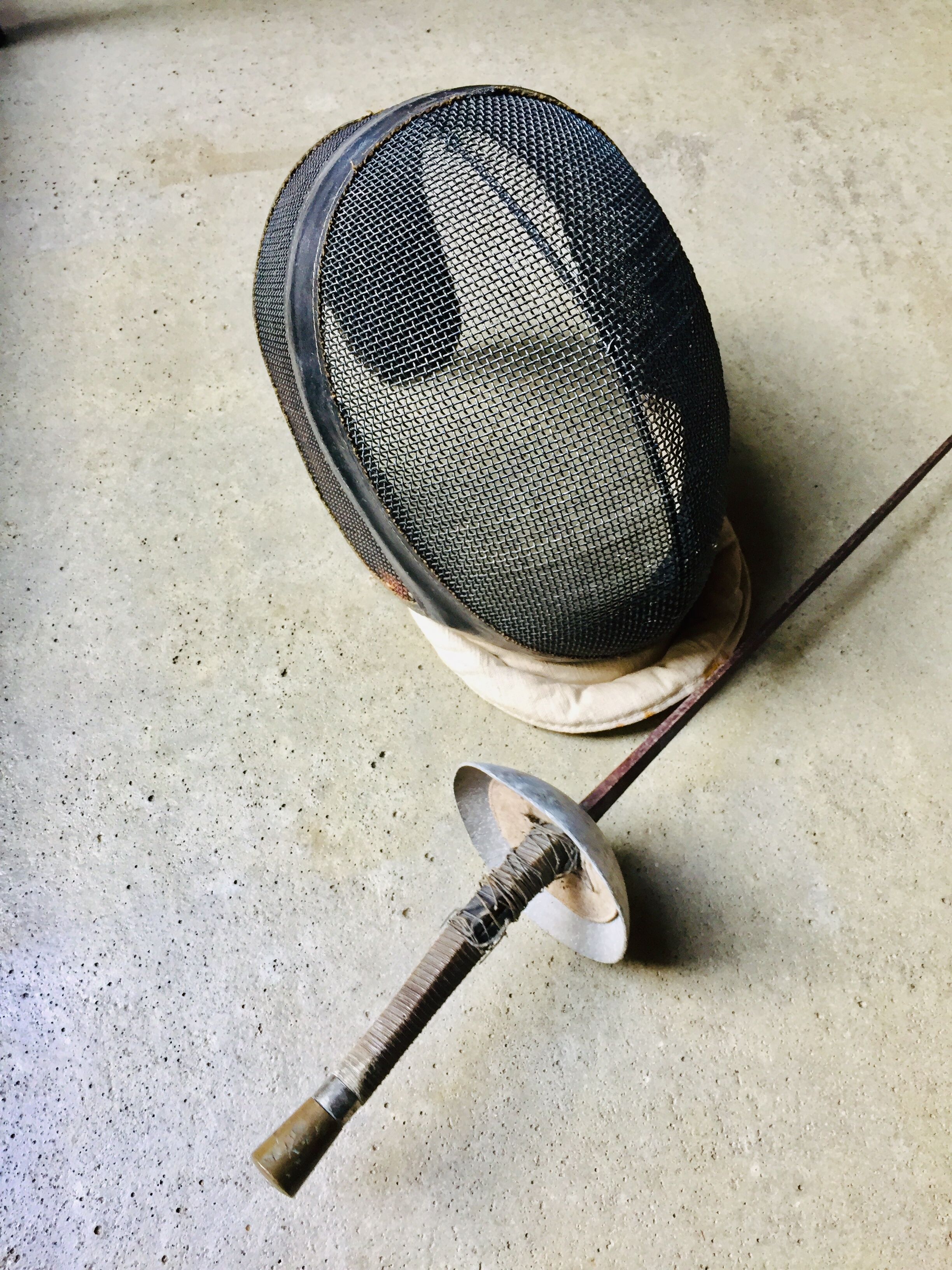 Vintage fencing mask