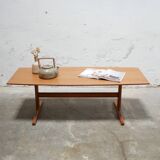 Vintage Scandinavian teak coffee table