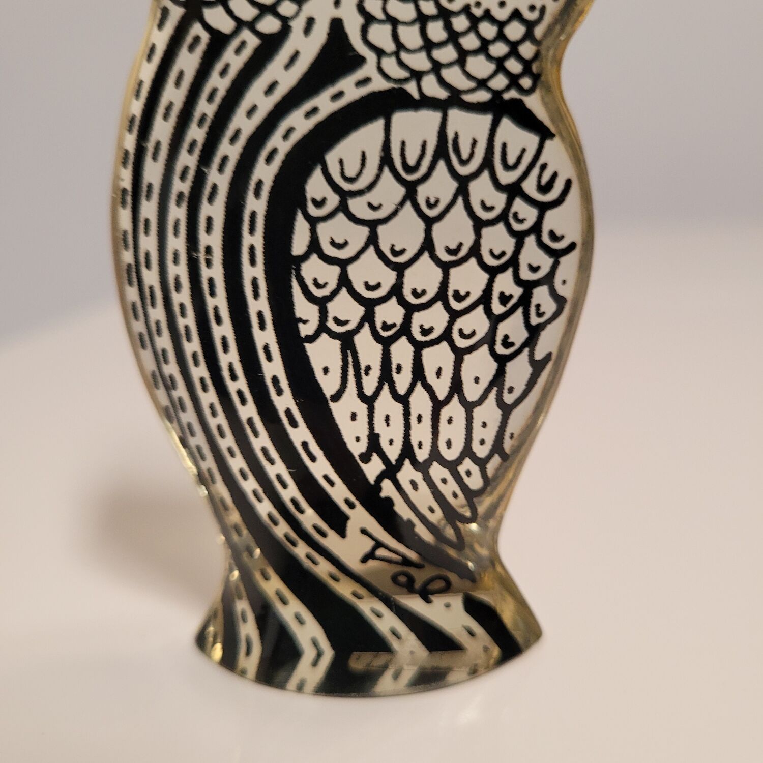 Abraham Palatnik resin owl or owls circa 1970