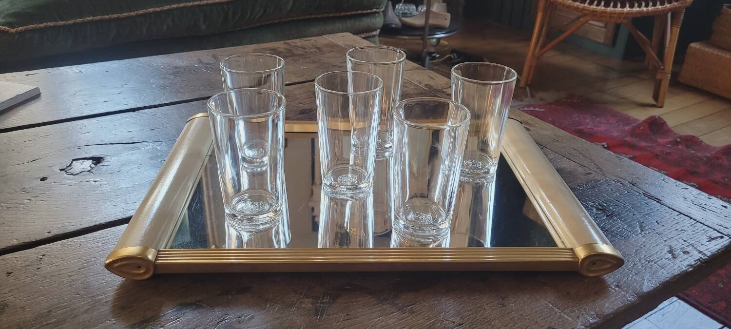 70's glasses set