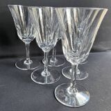 6 Saint Louis water glasses Cerdagne service