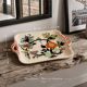 Square dish with handles Mason's Patent Ironstone Imari decoration circa 1900 24 cm