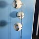 1970s eyeball floor lamp in the style of Gino Sarfatti