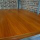 Teak dining table design by Johannes Andersen for Samcom 60s
