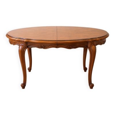 Table à  manger  salon merisier massif