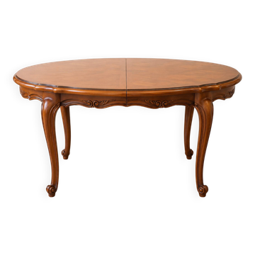 Table à  manger  salon merisier massif