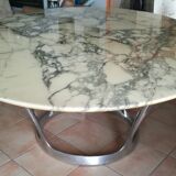 Michel Charron marble table 1970
