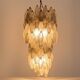 First Edition Murano Glass Poliedri Chandelier attributed to Carlo Scarpa for Venini, 1960s
