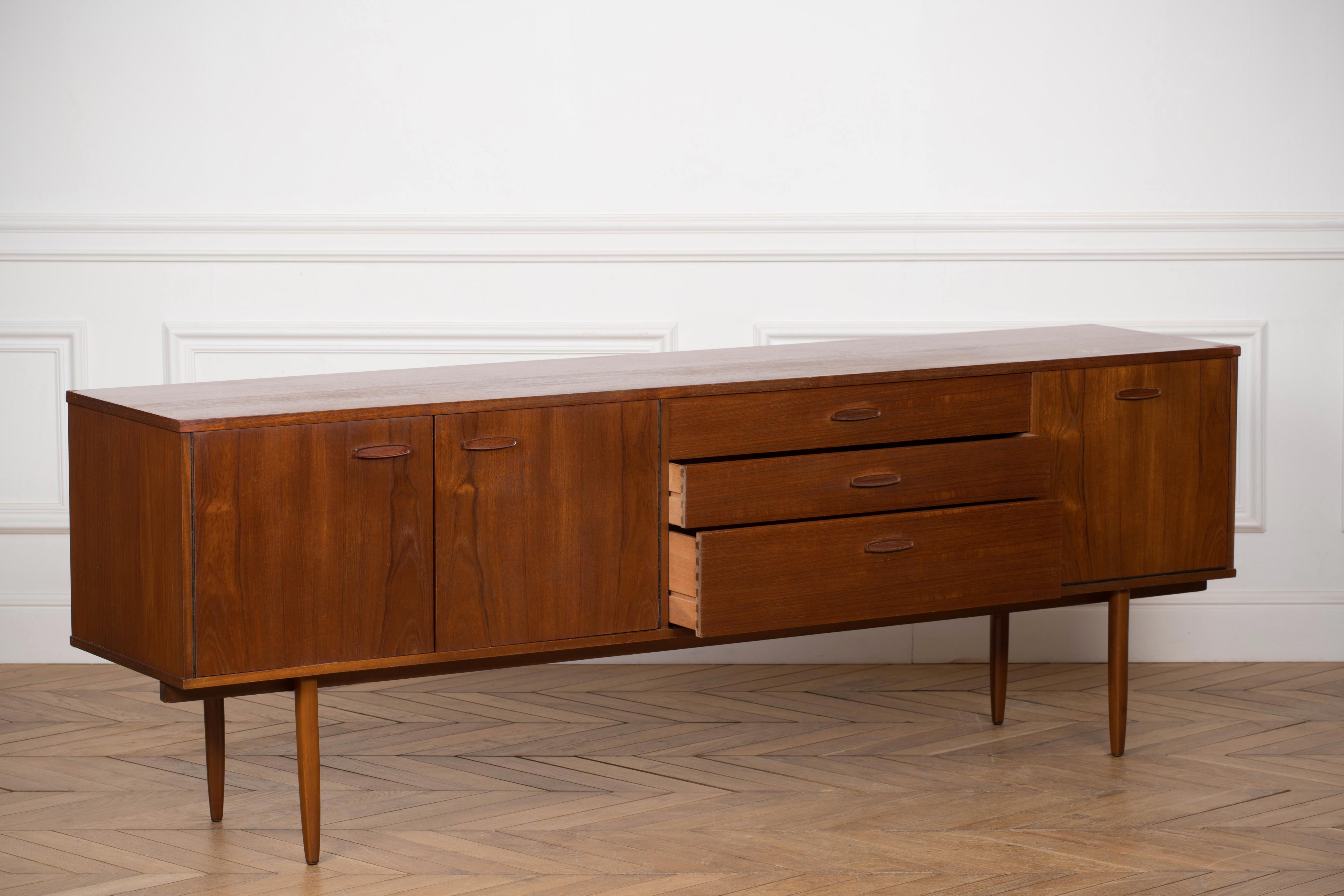 Scandinavian sideboard 203 cm