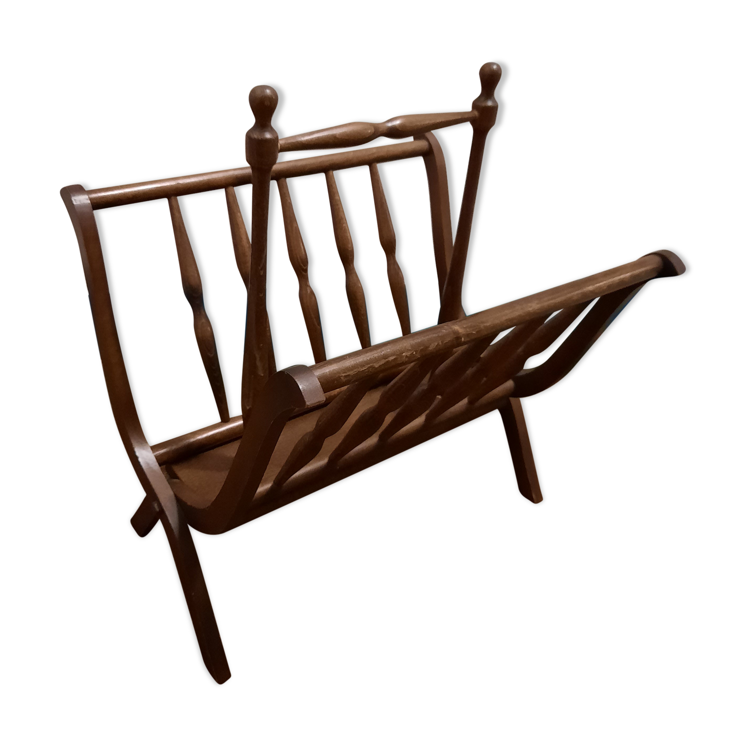 Vintage magazine holder