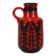 Large Ceramic Art Vase "Fat Lava" by Scheurich, West Germany, 1970s