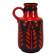 Large Ceramic Art Vase "Fat Lava" by Scheurich, West Germany, 1970s