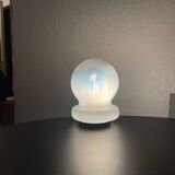 Murano opaline table lamp with gradient