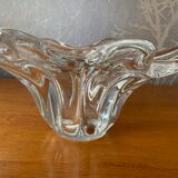 Large vintage crystal centerpiece