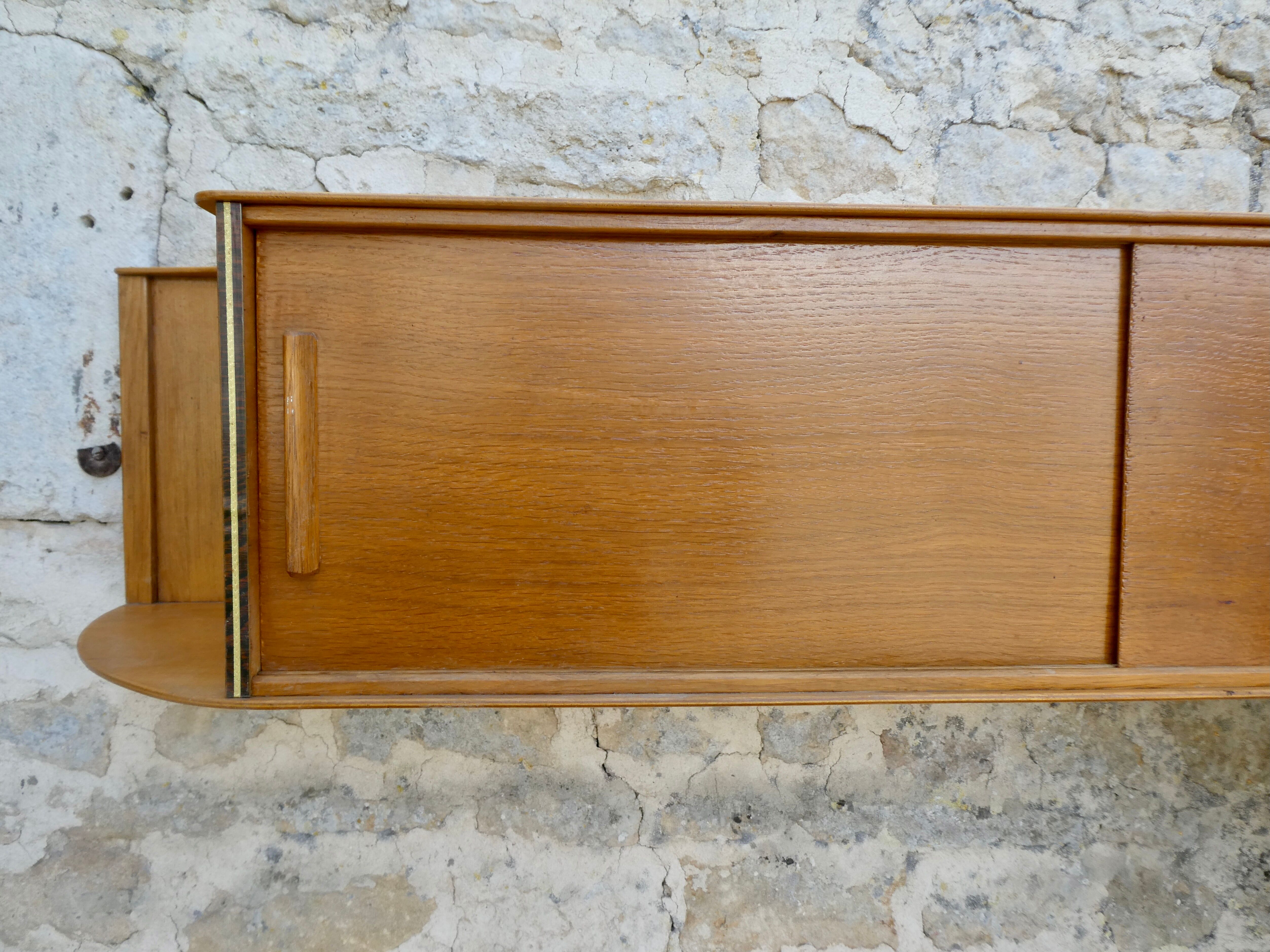 Wall cupboard with shelf, 60s
