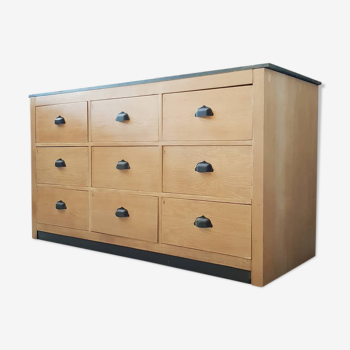 9-drawer haberdashery counter