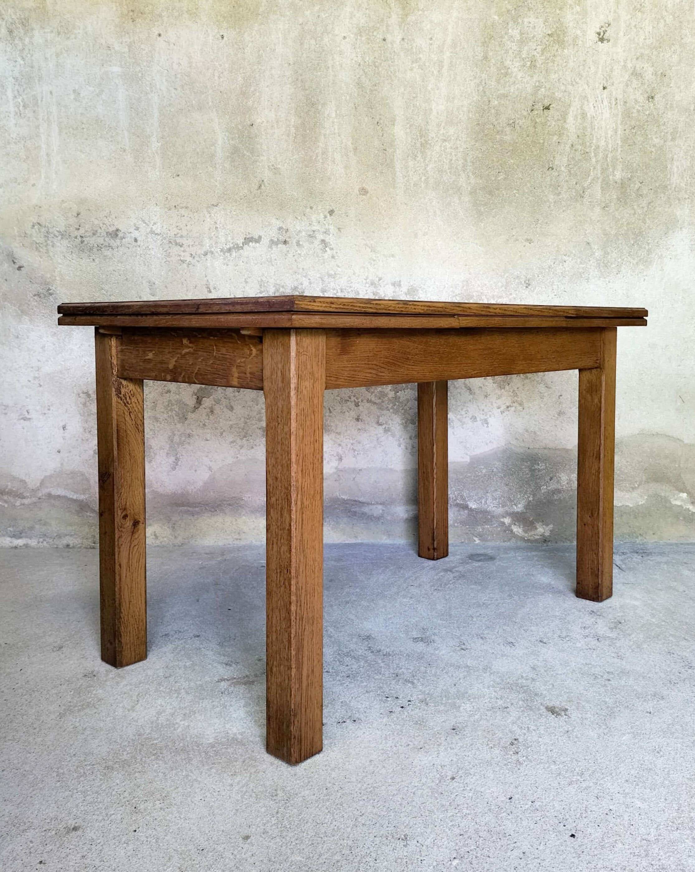 Farmhouse style dining table.