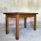 Farmhouse style dining table.