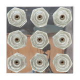 Cubic Sculptural Flush Mount-Wall Light by Peill & Putzler, Germany