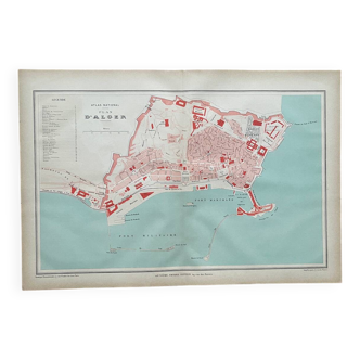 Map of Algiers