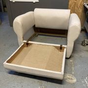 Fauteuil 30 's avec espace rangement sous assise