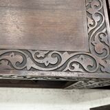 Asian style low furniture carved in solid wood