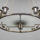 Art Deco Chandelier by Franta Anýž for IAS, Czechoslovakia, 1930s