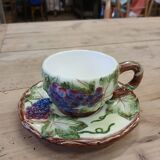 Slip cup and saucer