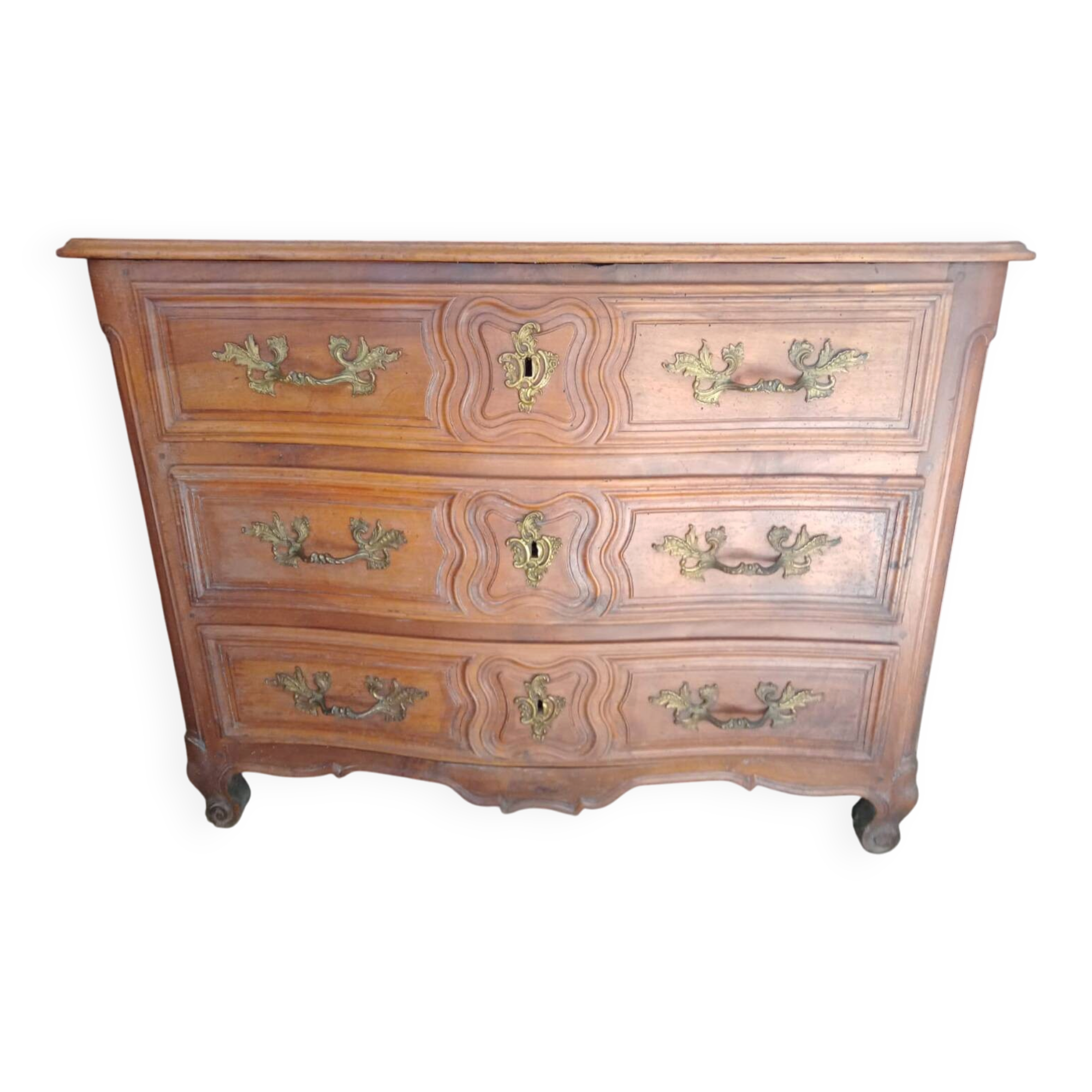 18th-century Lyonnaise commode in walnut