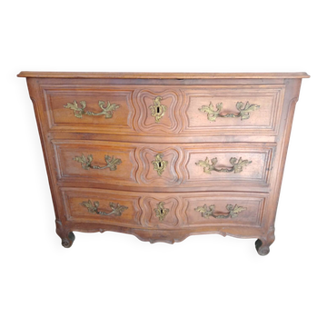 18th-century Lyonnaise commode in walnut