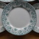 Set de 6 assiettes plates en terre de fer de St Amand modèle Jeanne