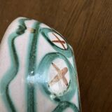 Robert Picault 1960 Vallauris salad bowl signed in full
