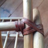 Vintage bamboo magazine rack