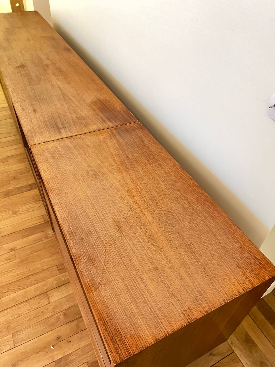 Vintage wooden enfilade