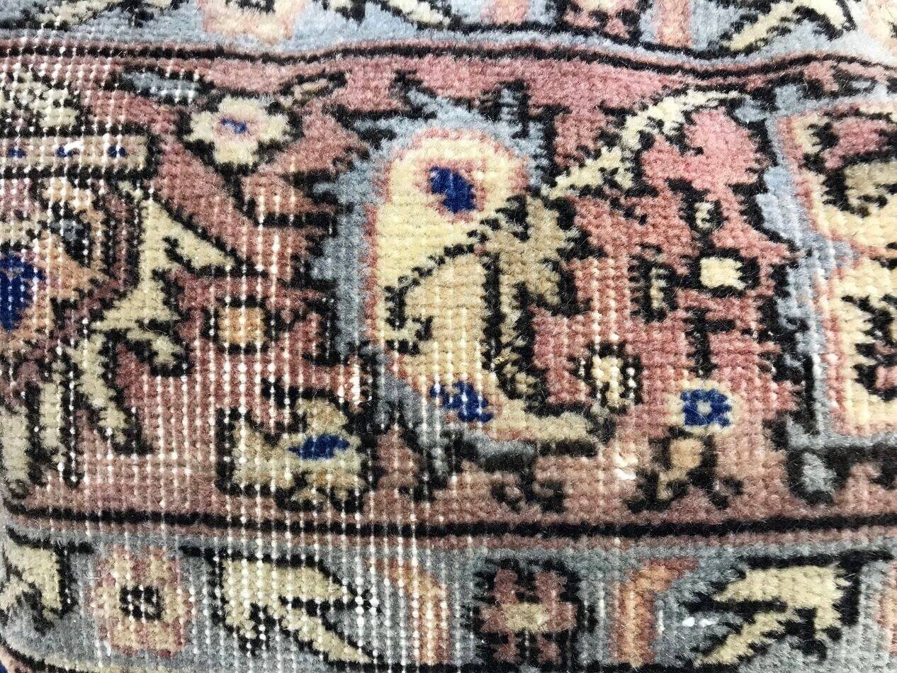 Housse de coussin neutre à motif floral 40x60cm