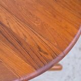 Korup Design, vintage 1960s Danish extendable teak table