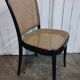 Wooden and cane chair