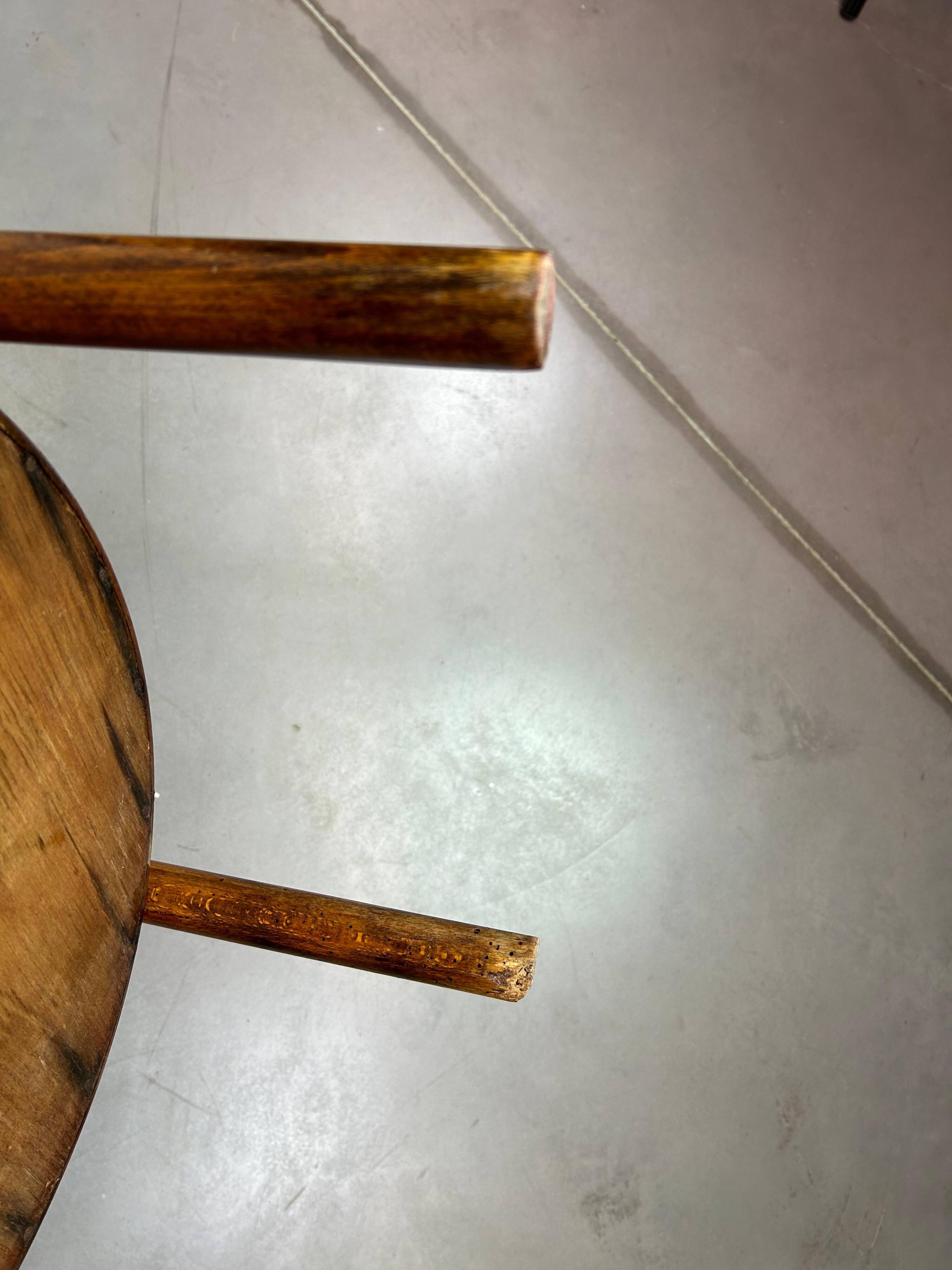 Bentwood side table attributed to Otto Wagner for Thonet.