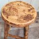 Wooden stool