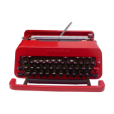 Machine à écrire Valentine, icone Pop du design design E.Sottsass/Olivetti