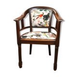 Office armchair art deco tapestry