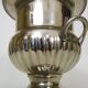 Vintage Médicis-shaped champagne bucket in silver-plated metal.