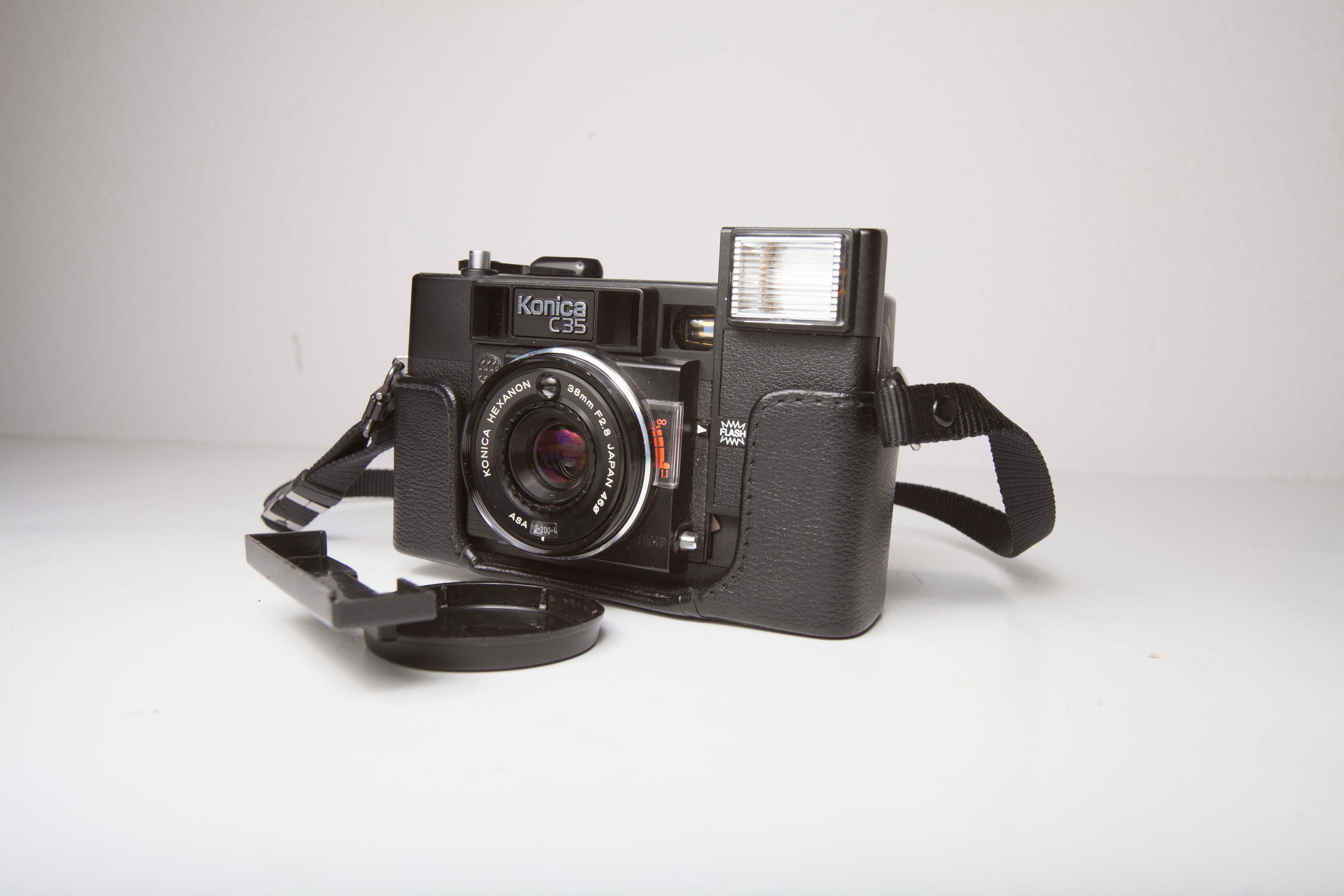 Konica C35 film camera