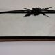 Art deco wrought iron wall mirror