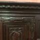 Storage cabinet has three doors Renaissance XX century style