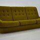 20th Century , Green Atlantis Three seats Sofa, 1960s