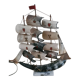 Bovine horn boat lamp